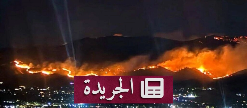 رجال الإطفاء يسيطرون على 27% من حريق غابات في نيفادا الأمريكية - آخر الأخبار - الجريدة