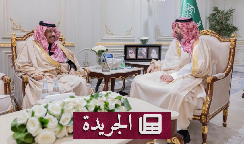 سمو نائب أمير الحدود الشمالية يستقبل مدير جمعية الثقافة والفنون بالمنطقة - أخبار أونلاين
