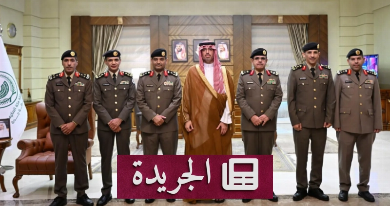 تهنئة سمو الأمير الضباط المترقين بالتوفيق في مهامهم الجديدة - آخر أخبار الجريدة