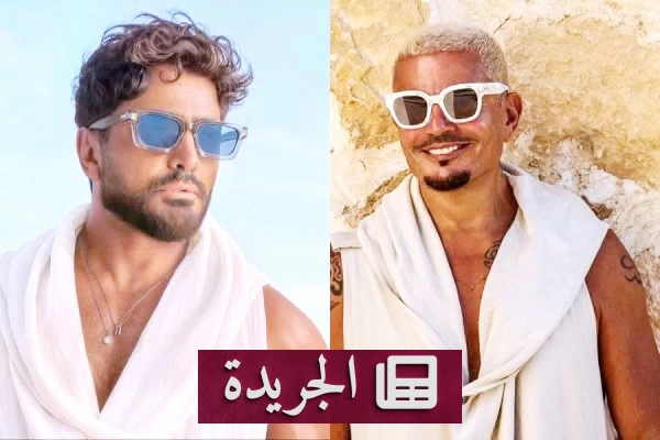 تشابه بصري بين بوستري عمرو دياب وتامر حسني يثير جدلاً فنياً - أخبار أونلاين